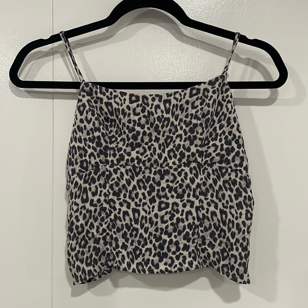 American eagle print crop top